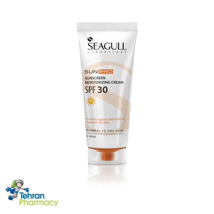 کرم ضد آفتاب مرطوب کننده سی گل  SEAGULL - SPF30